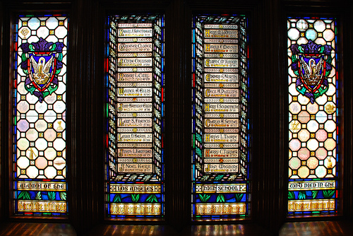 Zoom on the image : Los Angeles High School Alumni Memorial Window